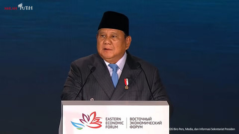 Indonesia Tak Gabung Aliansi Militer, Prabowo Tegaskan di Forum Rusia