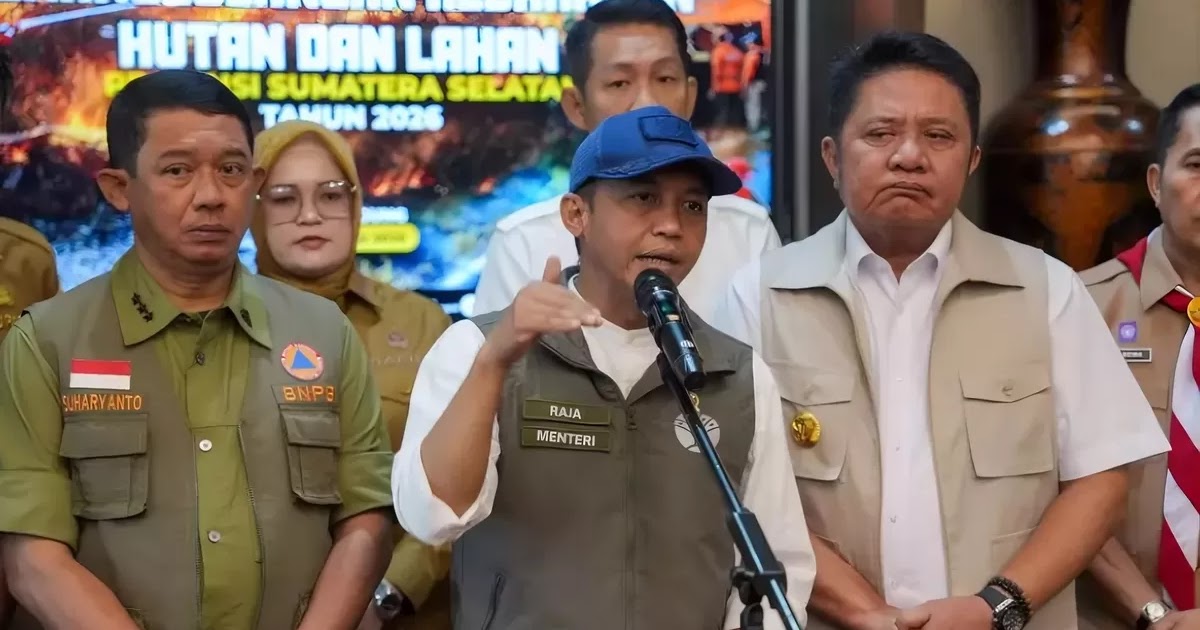 Hotspot Karhutla Kalbar Melonjak jadi 859 Titik, Menteri Kehutanan dan Kepala BNPB Segera Terbang ke Pontianak