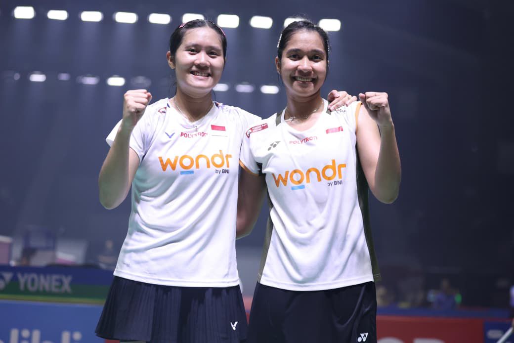 Lanny/Ester Kalahkan Ganda Korea di Babak 16 Besar Indonesia Masters 2026, Menang Dua Gim Langsung