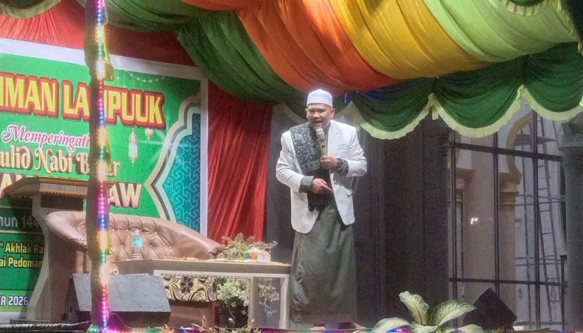 Maulid Nabi di Masjid Rahmatullah Lampuuk Aceh Besar Dihadiri 1.000 Tamu, Kuah Beulangong Jadi Hidangan Khas