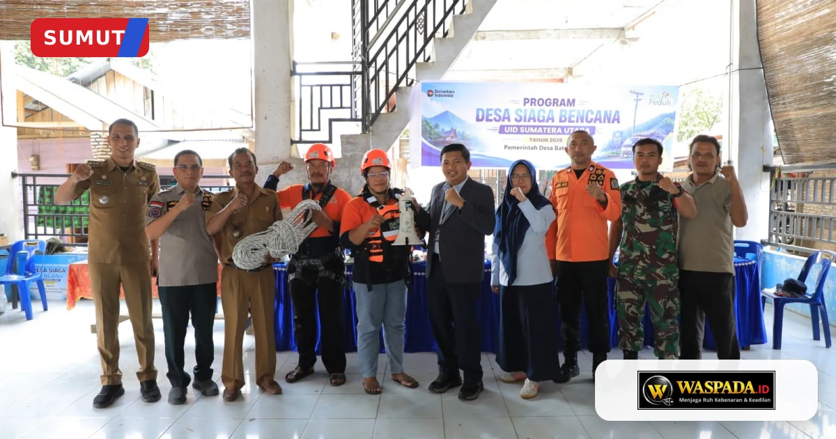 PLN dan BPBD Bentuk Desa Siaga Bencana di Sibolangit, Warga Dibekali Alat Evakuasi hingga Pelatihan Penyelamatan
