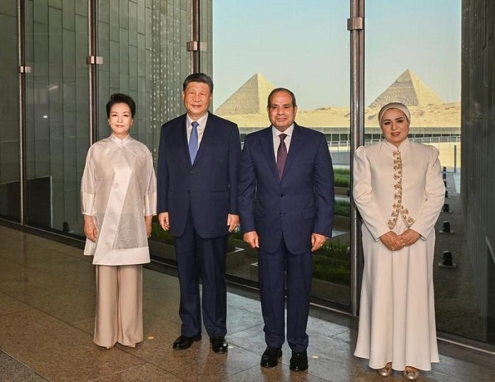 Xi Jinping Kunjungi Museum Besar Mesir di Kairo, Saksikan Takhta Firaun hingga Topeng Emas Tutankhamun