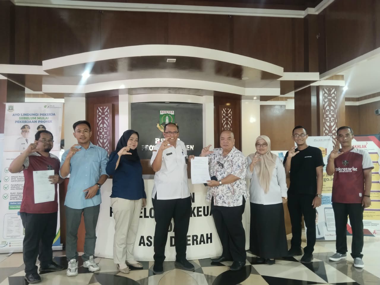 KI Provinsi Banten Gelar Visitasi Dadakan ke BPKAD, Petugas PPID Langsung Diuji Sejumlah Pertanyaan