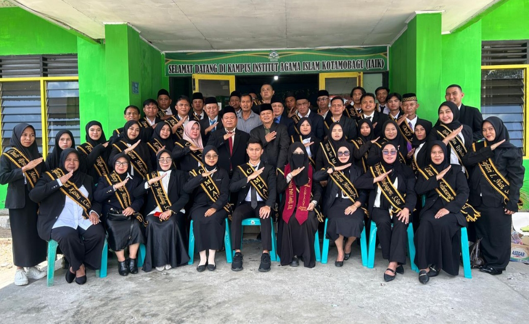 IAIK Kotamobagu Luluskan Puluhan Mahasiswa Angkatan ke-3, Wisuda Digelar di Hotel Sutanraja