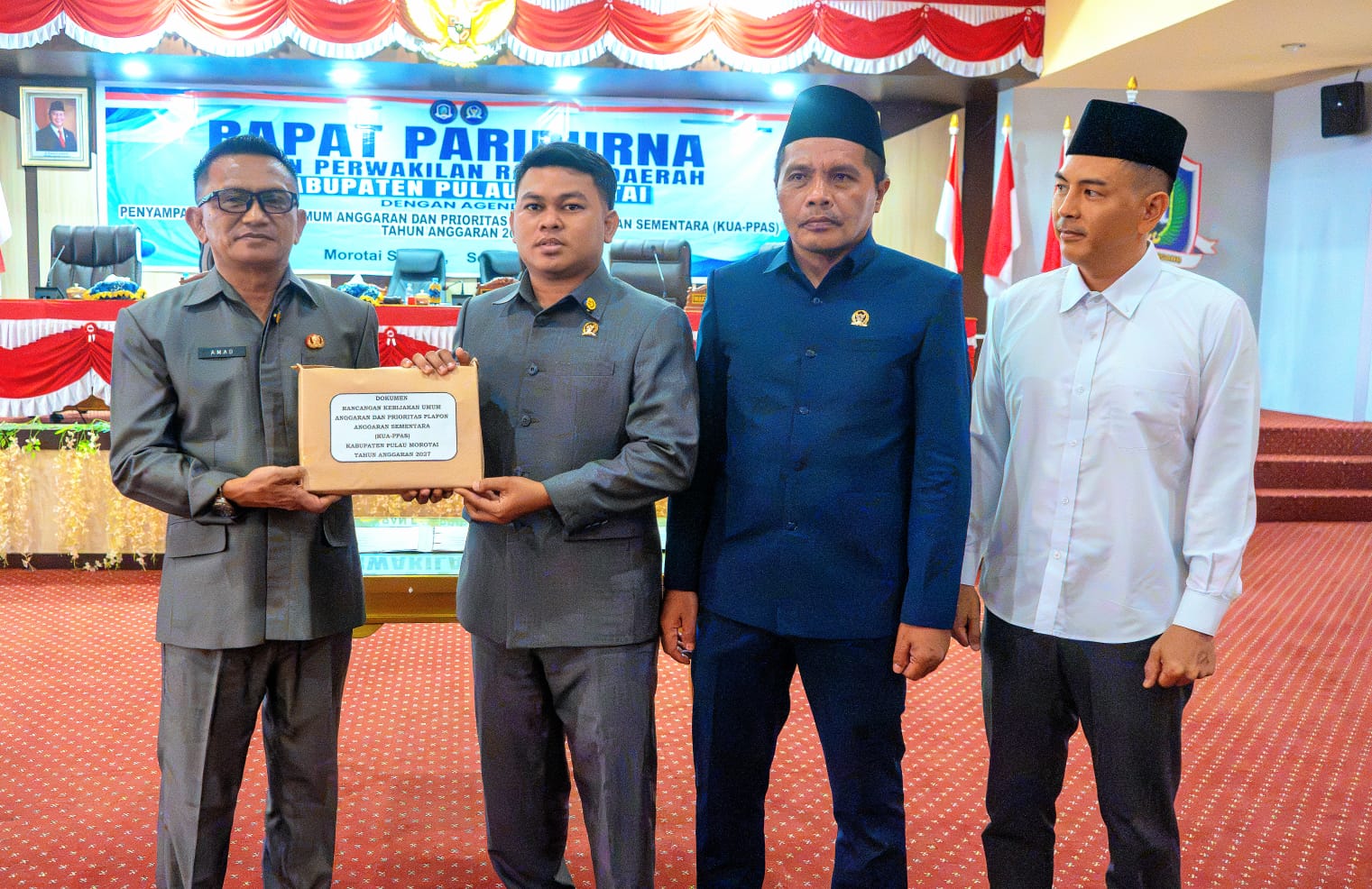 APBD Morotai 2027 Sepakat Ditetapkan, Proyeksi Pendapatan Capai Rp556,93 Miliar