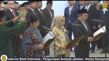 Destry Damayanti Resmi Dilantik sebagai Gubernur BI 2026-2031