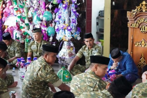 Peringatan Maulid Nabi di Makodim 1406/Wajo, Kasdim Tekankan Bukan Sekadar Seremonial tapi Teladani Akhlak Rasulullah