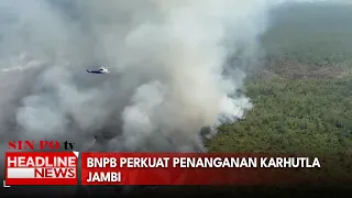 BNPB, Kementerian Kehutanan, dan Pemprov Jambi Patroli Udara Pantau Titik Api Karhutla di Batanghari