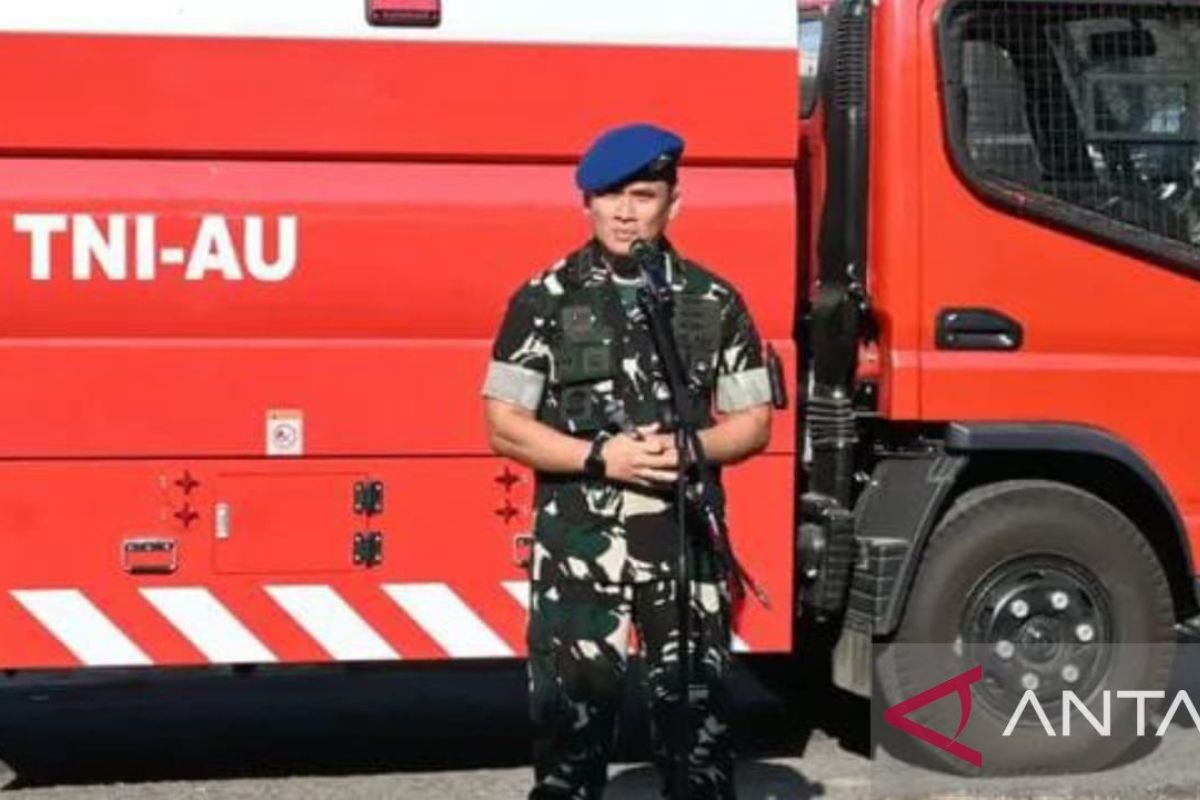 Lanud H. AS Hanandjoeddin Belitung Terima Dua Unit Damkar dari Kementerian Pertahanan untuk Penanganan Karhutla