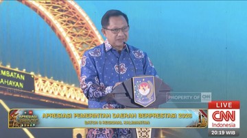 Kemendagri Beri Penghargaan 32 Pemda di Kalimantan, CNN Jadi Mitra Acara