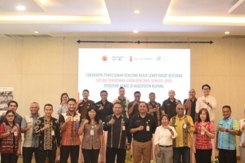 Pemkab Kupang Gabungkan 17 Sekolah Percontohan SPAB, Perbup 22/2024 Jadi Payung Hukum Kesiapsiagaan Bencana
