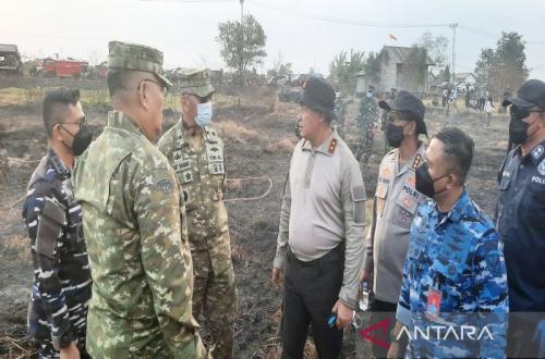 Cairan Pemadam Karhutla Racikan Polda Kalsel Terbukti Padamkan Bara Gambut, Distribusi Bakal Libatkan TNI AL-AU