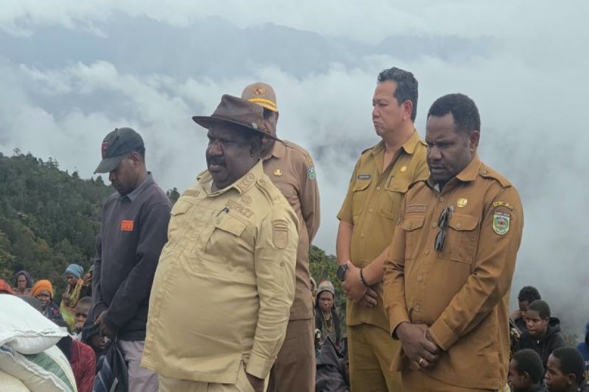 Hujan Es Rusak Tanaman Warga Lanny Jaya, Pemkab Salurkan 82 Ton Beras untuk 3 Distrik Terdampak