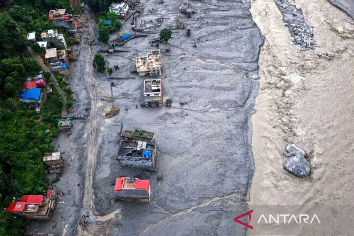 Korban Tewas Banjir Bandang Nepal-China Capai 1.280 Orang, 5.620 Warga Masih Hilang