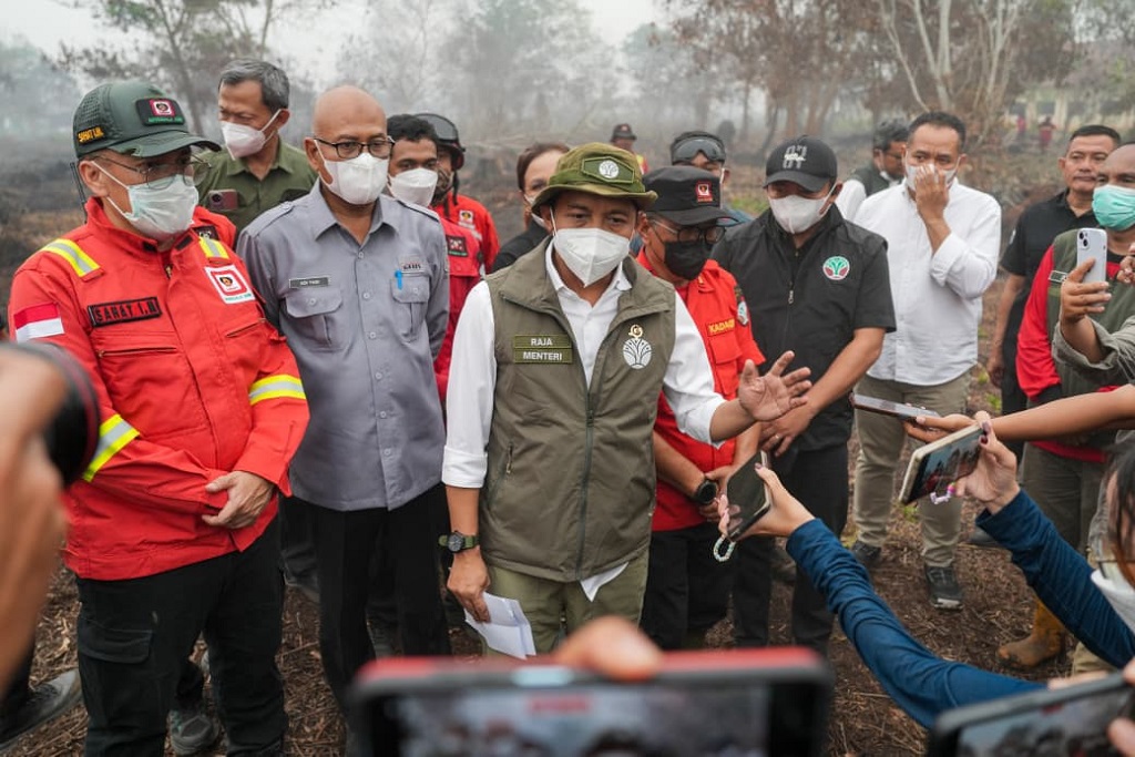 Pemerintah Bekukan Izin Lima Perusahaan di Kalimantan Barat Imbas Karhutla