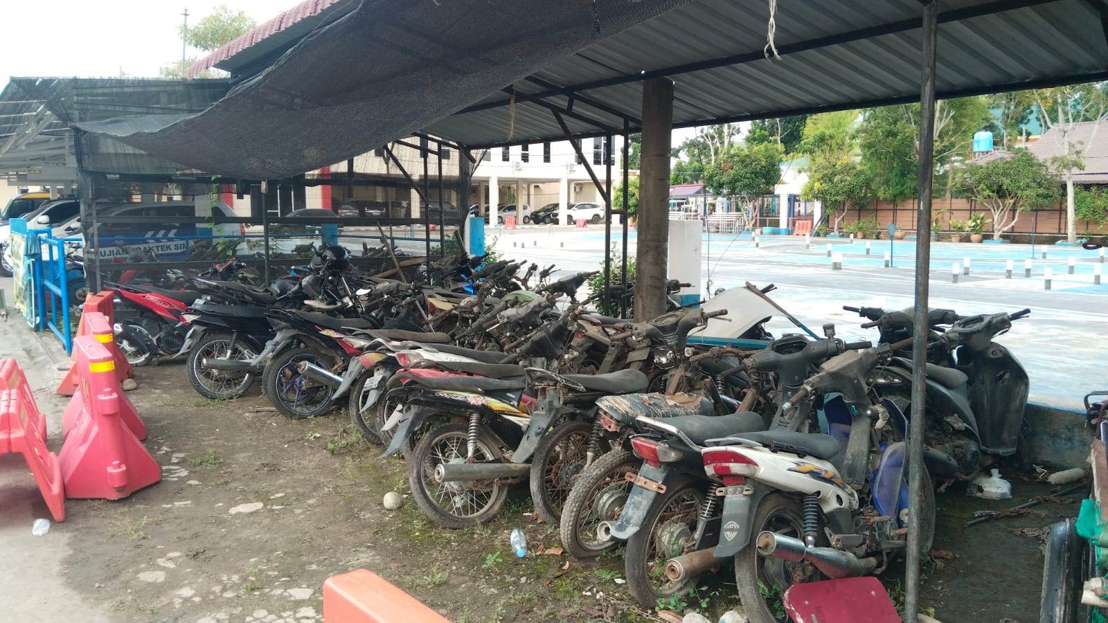 Kendaraan Barang Bukti di Satlantas Polres Sergai Terbongkar Membusuk, Ketua FORWAKUM Pertanyakan Komitmen Penegakan Hukum