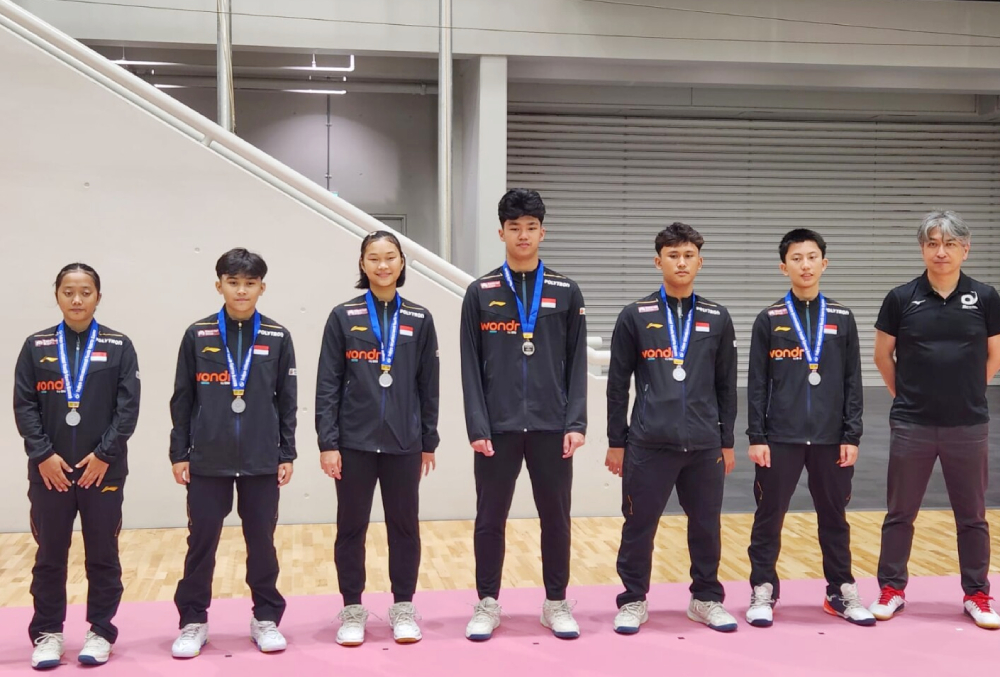 Pebulu Tangkis Muda Indonesia U-16 Tutup TIYSG 2026 dengan Gelar Runner-up