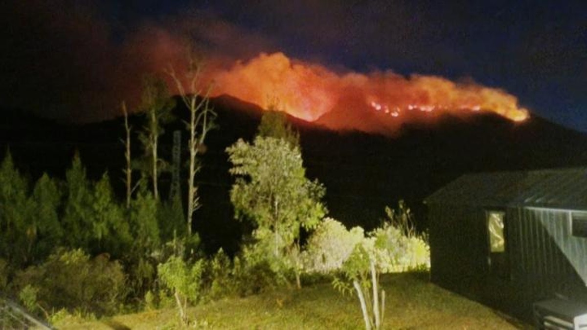 BNPB Tutup Kawah Ijen Imbas Karhutla Gunung Ungup-Ungup, 20 Hektare Lahan Terbakar