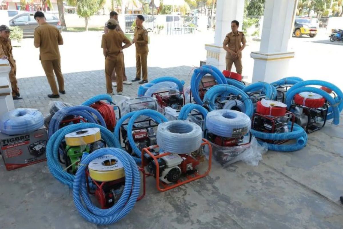 Pemkab Kolaka Timur Siagakan Mesin Pompa Air di Desa untuk Cegah Karhutla dan Kekeringan