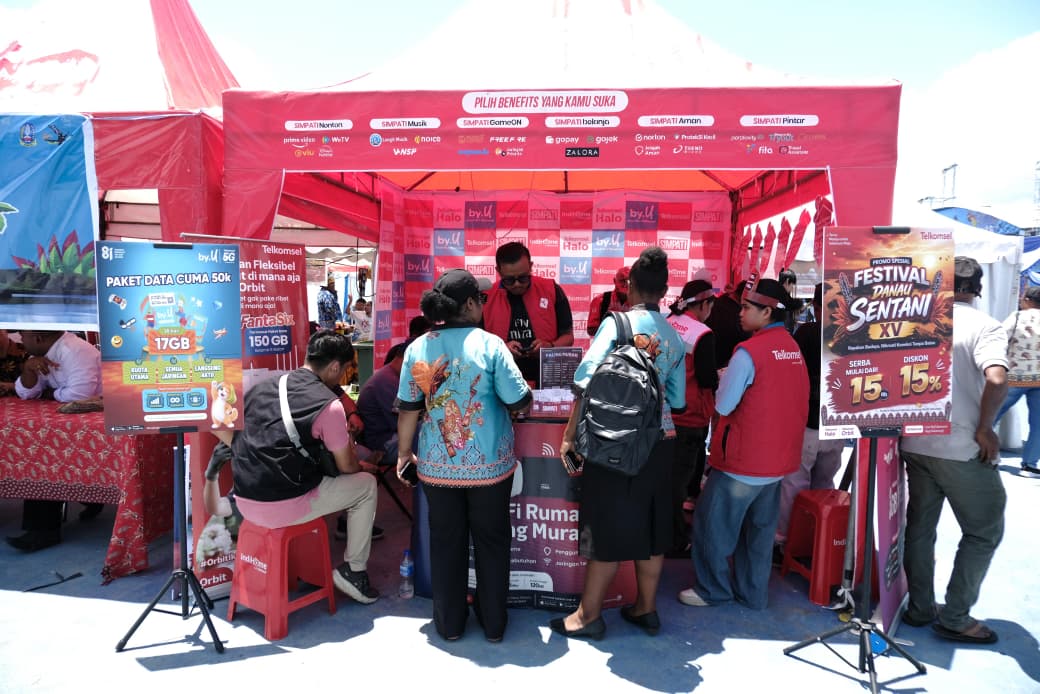 Telkomsel Siagakan Combat FDS dan Perkuat Jaringan di Festival Danau Sentani XV 2026, Diskon Paket Data Hingga 10 GB untuk Warga