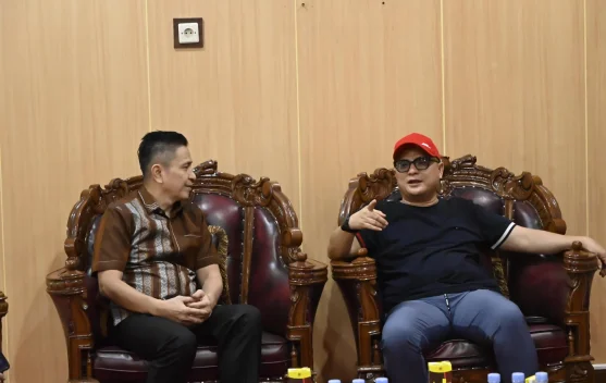 Kakanwil Kemenkum Sultra Topan Sopuan Terima Kunjungan Manajemen Claro Hotel Kendari untuk Jajaki Kolaborasi Kelembagaan