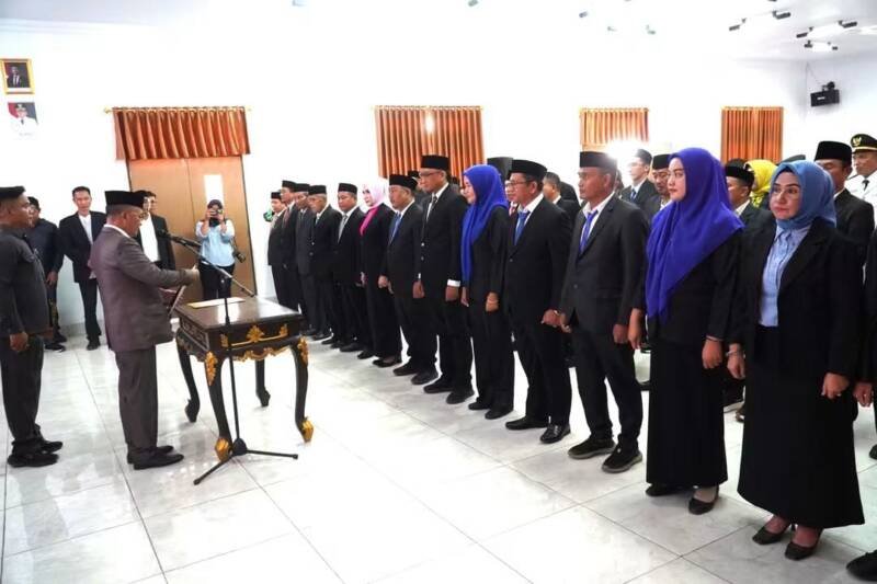 Wakil Bupati Konawe Lantik 26 Pejabat, dari Enam Camat hingga Direktur RSUD: 