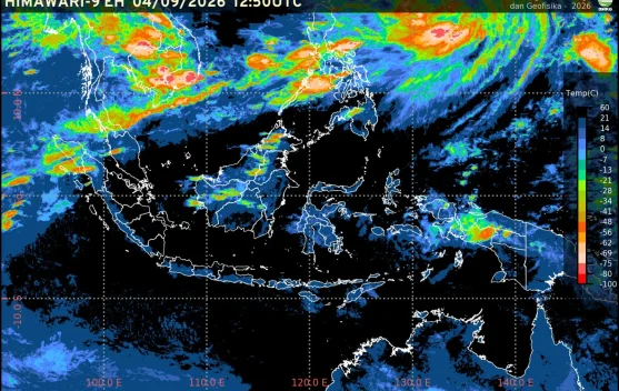 Bandar Lampung Berkabut dan 7 Ibu Kota Provinsi di Sumatra Dilanda Hujan Ringan, Ini Prakiraan Cuaca BMKG 5 September 2026
