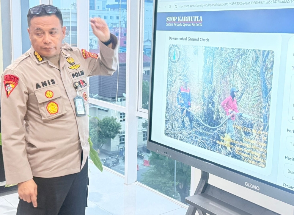 Siaga Karhutla Sumsel: Polda Gandakan Pasukan Jadi 1.000 Personel, 648 Titik Panas Terpantau di 20 Posko