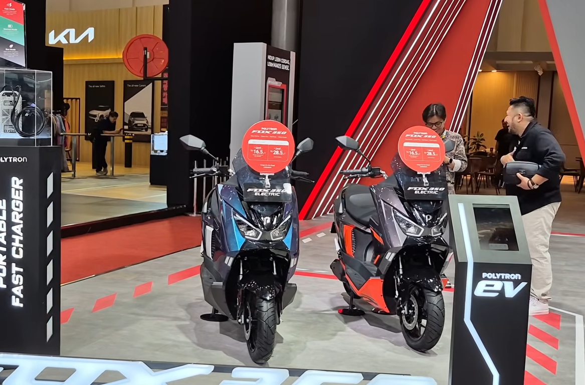 Polytron Fox 350 Motor Listrik Terlaris 2026, Harga Turun Jadi Rp 16,5 Juta Setelah Subsidi