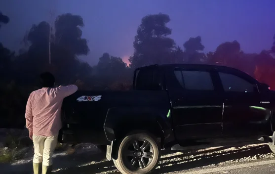 Karhutla Singkawang 15 Hari Belum Padam, Ketebalan Gambut 8 Meter Bikin Api Muncul 4 Kali Sehari