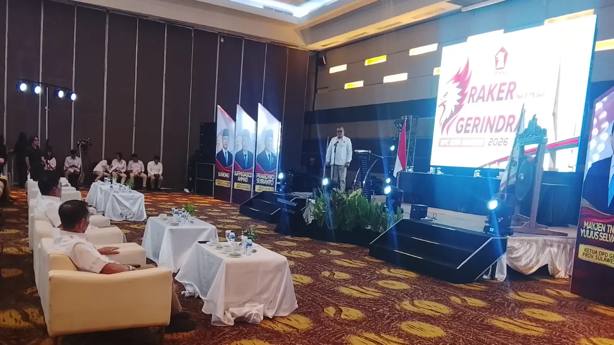 Gerindra Manado Targetkan Konsolidasi 95 Persen, Ribuan KTA Habis dan Seluruh Kader Didaftarkan Asuransi