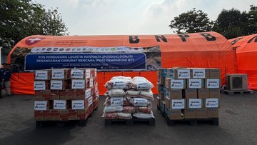 Inalum Salurkan Rp252 Juta untuk Korban Gempa NTT, Termasuk 10 Ton Beras