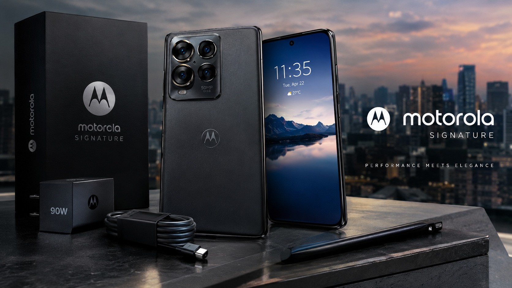 Motorola Signature Resmi Masuk Indonesia, Layar 165Hz dan Bodi 6,99 mm