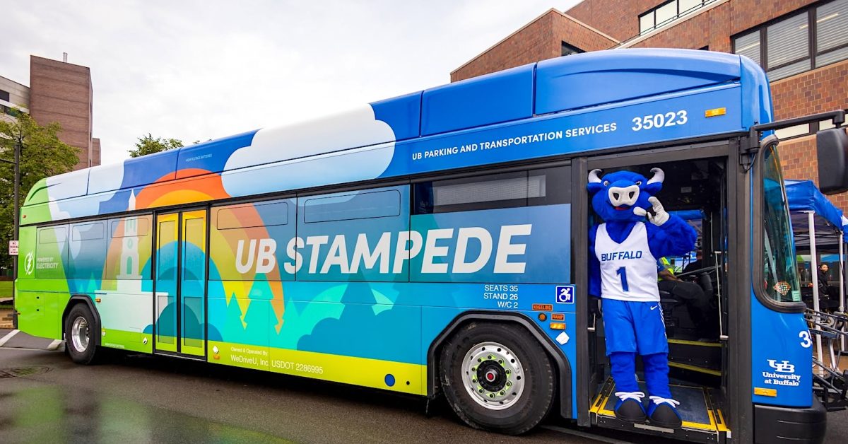 University at Buffalo Resmi Operasikan 8 Bus Listrik untuk Gantikan Armada Diesel Kampus