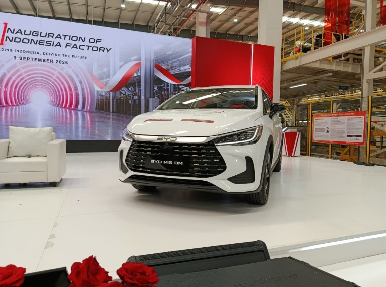 BYD Resmikan Pabrik Subang: Investasi Rp 16 Triliun, Target Produksi 150 Ribu Unit per Tahun
