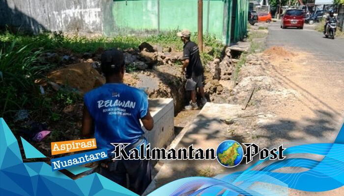 Warga Komplek Lorihua Banjarbaru Bersyukur Tak Lagi Kebanjiran, Pemkot Genjot Normalisasi Drainase di Kelurahan Sungai Ulin