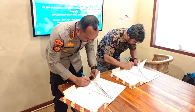 PLN dan Polda NTB Perbarui Kerja Sama Pengamanan Obvitnas di Lombok, Jaga Pasokan Listrik 412 MW