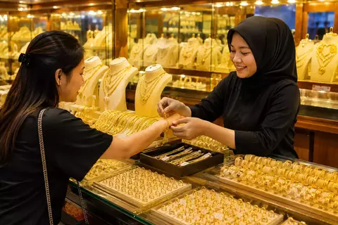 Harga Emas Perhiasan di Bengkulu Stabil di Awal September 2026, Begini Rincian Harga per Gram untuk Semua Kadar Karat