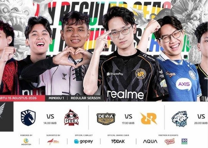 Jadwal MPL ID S18 Hari Ini 5 September 2026: Dewa United vs ONIC, Evos Kunci Papan Tengah