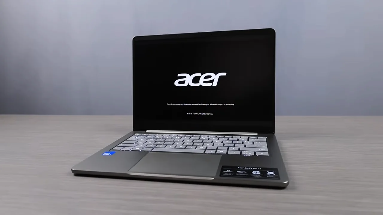 Review Acer Swift Air 14 AI: Bodi Ringan 1,18 Kg, Layar 120 Hz, Ini Kekurangannya
