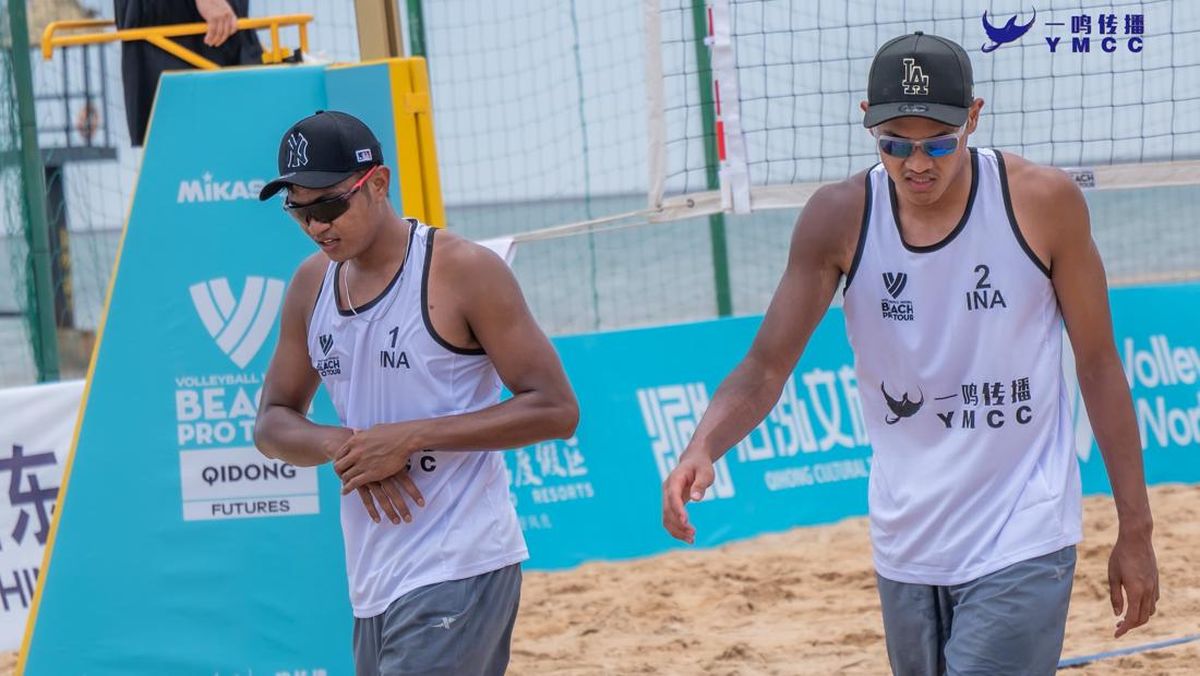 AVC Beach Continental 2026 Shangluo: Langkah Timnas Voli Pantai Terhenti