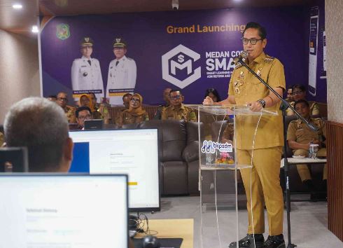 654 ASN Pemko Medan Langsung Ikut Pelatihan Perdana Platform Medan Corpu Smart yang Diluncurkan Rico Waas