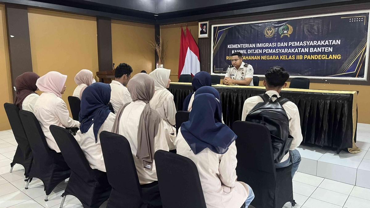 Rutan Pandeglang Terima 10 Mahasiswa UIN SMH Banten untuk Praktik Lapangan di Lingkungan Pemasyarakatan