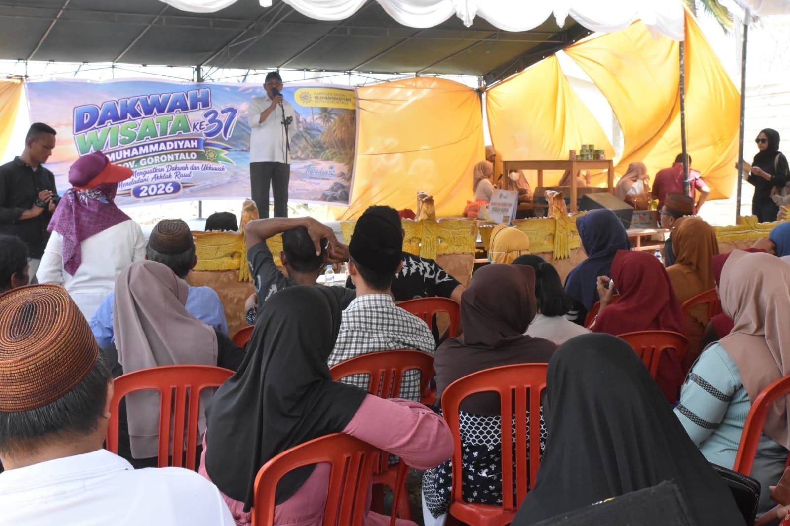 Bupati Boalemo Rum Pagau Apresiasi Dakwah Wisata Muhammadiyah Gorontalo, 415 Paket Bantuan Disalurkan ke Tiga Desa