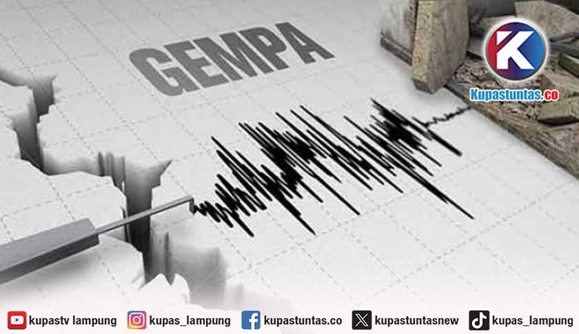 7 Gempa Susulan Guncang Tanggamus hingga Magnitudo 3, Ini Data Lengkap dari BMKG