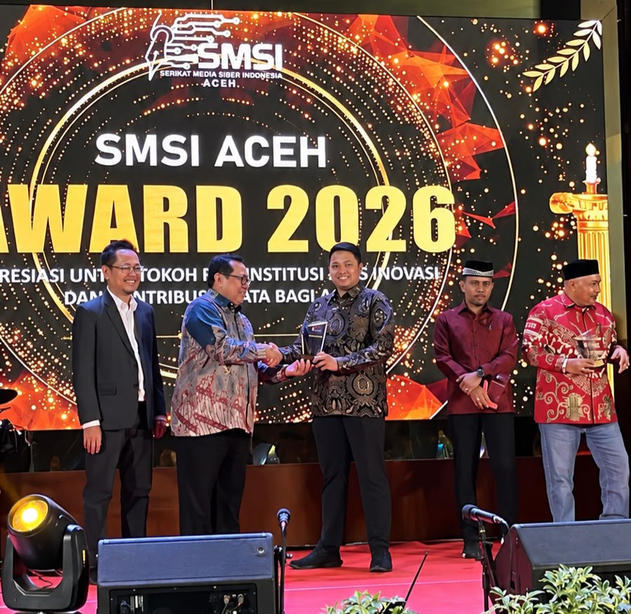 Sayid Andi Maulana Terima Penghargaan Pengusaha Muda Inspiratif Perhotelan dari SMSI Aceh, Ini Kiprahnya di Banda Aceh