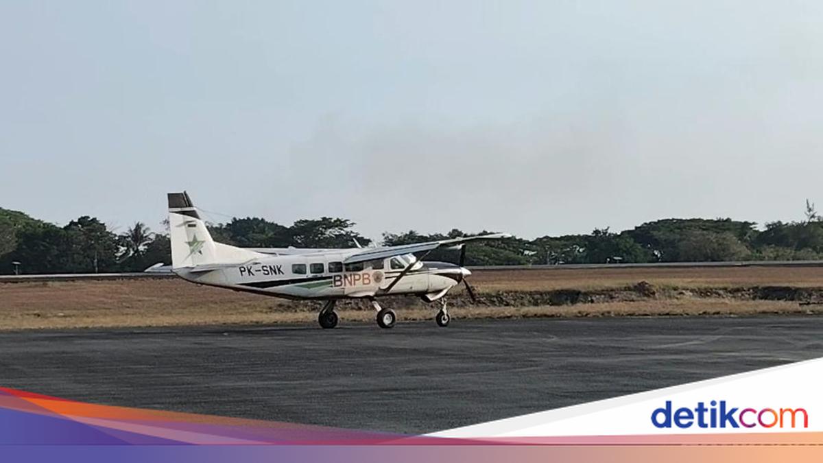 1 Ton Garam Ditabur di Langit Kalimantan Selatan untuk Picu Hujan, OMC Berlangsung Hingga Rabu