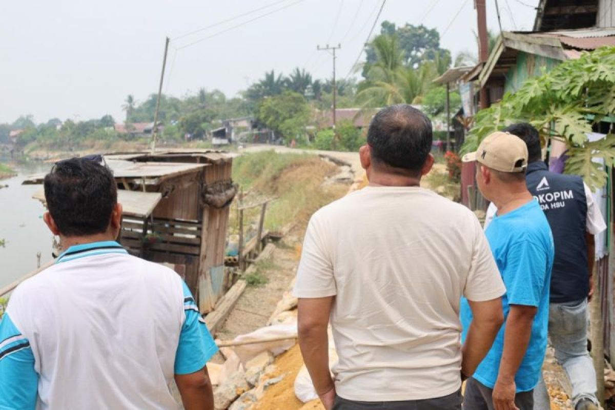 Longsor Rusak Akses Jalan di Dua Desa Hulu Sungai Utara, Pemkab Siapkan Perbaikan Cepat