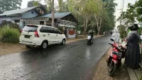 Hujan Deras Guyur Barabai dan Sekitarnya, Warga HST Berharap Karhutla Mereda