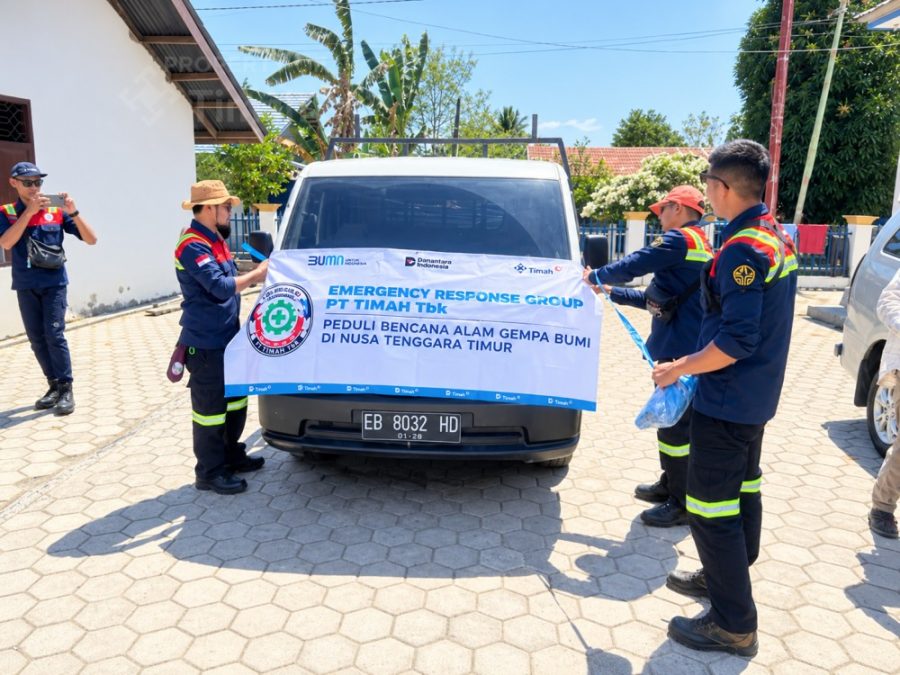 Warga 2 Desa di Aesesa Nagekeo Masih Bertahan di Tenda Pengungsian, Bantuan Logistik Mulai Masuk